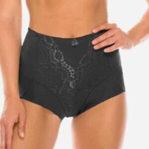 Hi Waist Microfiber Full Cover/Black/Small